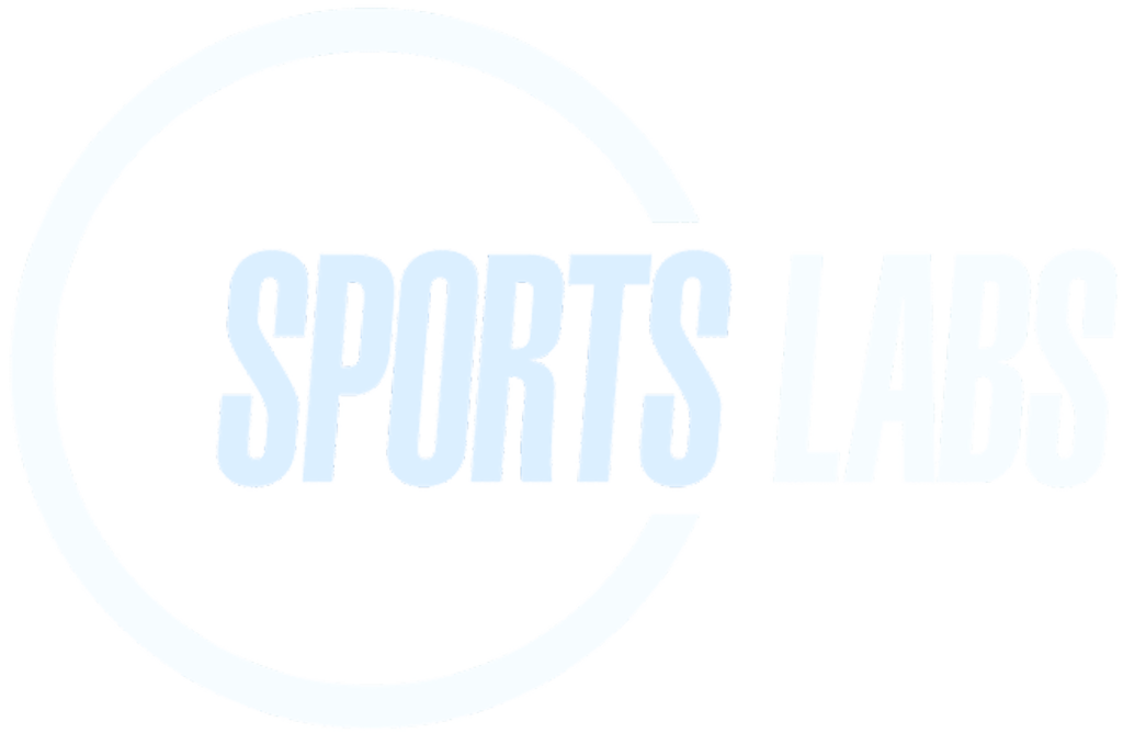 The Sports Labs logo in white.