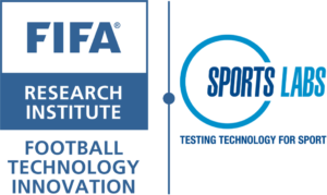 FIFA Research Institute and Sports Labs collaboration badge