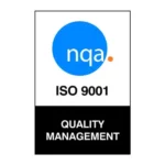 NQA ISO 9001 quality management certification badge