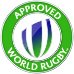 World Rugby approved testing badge