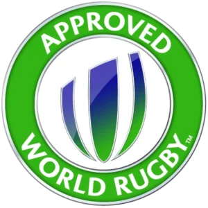 World Rugby approved testing badge