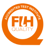 FIH accredited test institution badge