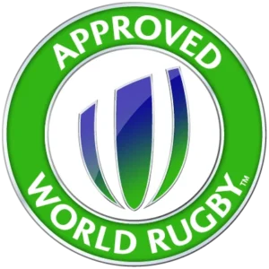 World Rugby approved testing badge
